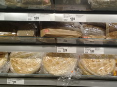 The price of groceries in Berlin, bread and tortillas
